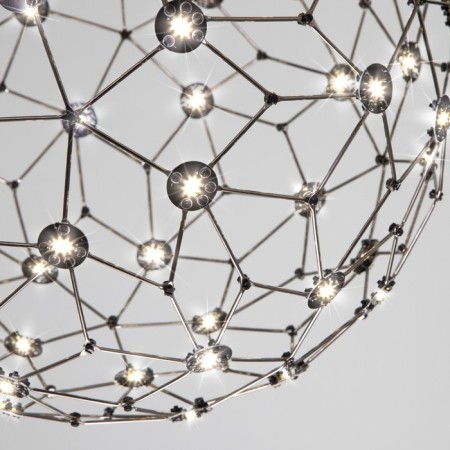 Squirrel Bogate’s Aliote 451/1, LED, 30 W, 4000K, 2403LM, 400x400 mm, Black Pearls-2
