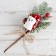 Decor "Winter Charm" Bear cones Lollice 21 cm