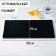 Bar rug of shade, 30 × 15 × 0.9 cm, rubber, black color