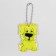 Reflective element "dog", bilateral, 6 × 3.5 cm, color mix