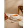 Tea steam porcelain SL Home "Garda", 2 items: a cup 200 ml, a saucer d = 15 cm, white color