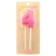 Candle in the cake on the skewer "Fine", the number "4", 5 cm, pink