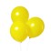 Latex ball 12 ", pastel, set 25 pcs., Yellow color