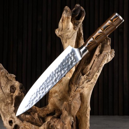 Hunting knife "Hild" 32.5cm, blade 205mm/2.7mm, brown-1