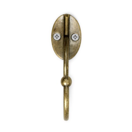 Hook furniture tundra TKO019, one -rod, bronze-2