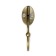 Hook furniture tundra TKO019, one -rod, bronze