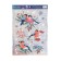 Interior sticker - Snegier's headgrass, 21 x 33 cm, New Year