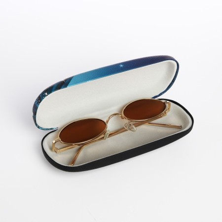 Glasses for glasses, 16 x 4 x 6 cm, cracker, blue color-4