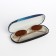 Glasses for glasses, 16 x 4 x 6 cm, cracker, blue color