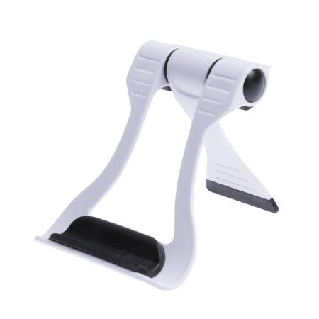 Luazon phone stand, folding, reinforced, adjustable height, white/black-6