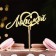 Topper wooden "beloved" Golden give beautifully 14.7x6.1 cm