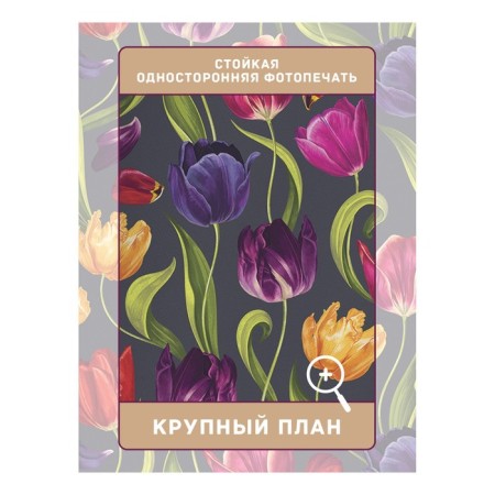 Photostes "Multi -colored tulips", Saten, size 145x180 cm, 2 pcs-2