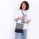 Bag Cross-Bodi with a zipper, black color