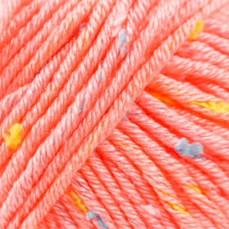Yarn 60% acrylic, 30% cashmere, 10% silk "spring" 50 g 80 m color 05 peach-3