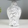 Board lamp "Vlasta" E14 40W White-black 23x23x36 cm Risalux