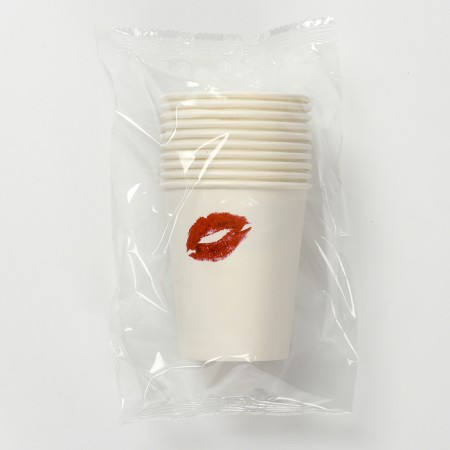A single -single -paper glass "Kiss", 250 ml-3