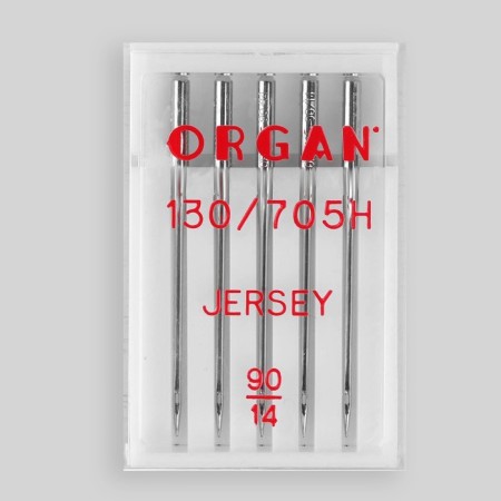 Needles for household sewing machines, for Jersey, No. 90/14, 5 pcs-2