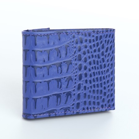 Women's wallet on the button, Textura, lilac color-3