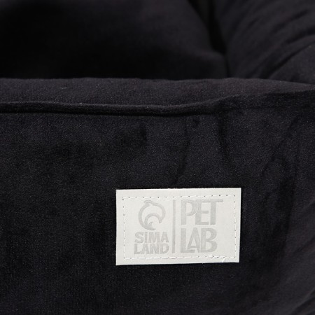 Lynchik for cats and dogs velor Pet Lab, 55 x 50 x 15 cm, black-4
