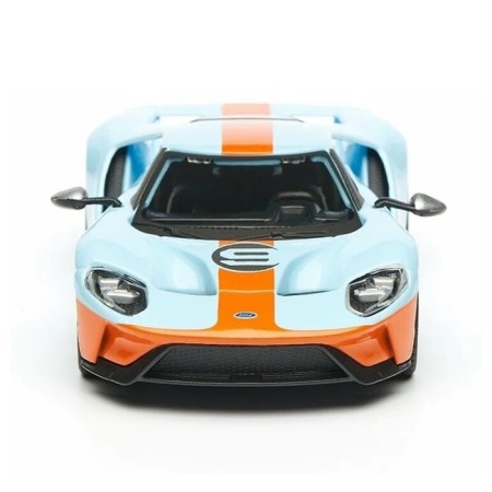 BBURAGO FORD GT 2019, DIE-CAST, 1:32, Orange-blue color-6