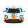 BBURAGO FORD GT 2019, DIE-CAST, 1:32, Orange-blue color