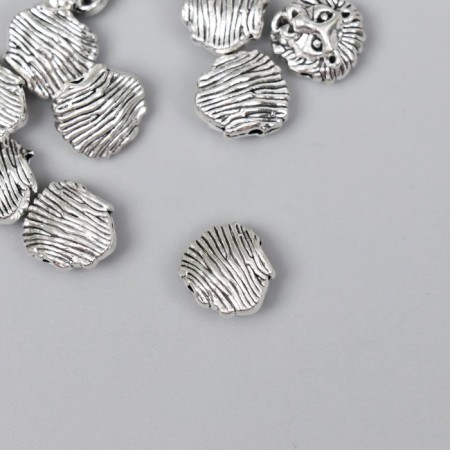 Busina for creativity Metal "Leo" silver G240B1187 1.2x1.1 cm-1