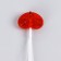 Hair strand on a hairpin, luminous, 3.5 x 33 cm