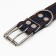 Collar combined leather/tarpaulin, dimensionless, 83 x 4.5 cm, Osh 20-70 cm, blue