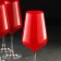 A set of glasses for the wine Bohemia Crystal "Sandra", 450 ml, 6 pcs, red red color