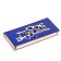 Wooden envelope "Happy Wedding Day!" blue, arrows, 17 x 8.5 x 2 cm