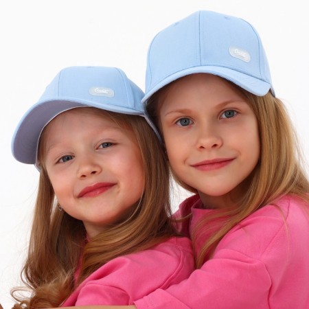 Baby cap for the boy, the color is gentle - blue pp 54cm-8