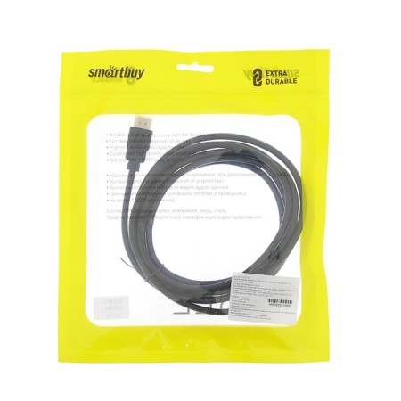Video cable Smartbuy K-331, HDMI (M) -HDMI (M), Ver 1.4, 3 m, black-3