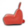 A chair "Bunny" with big ears, size 80x80x90 cm