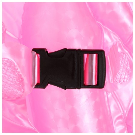 Vest for swimming "on the wave", p. M, 50 x 40 cm, pink color-3