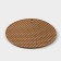 Silicon-based mat for hot, d = 140 mm, thickness = 3.5 mm, beige