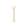 Combined Key Rexant 12-5814-2, yellow zinc, 22 mm