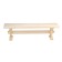 Bench (bench) wooden reinforced from needles for a bath and cottage, 160 x 38 x 42 cm, without a back 920896