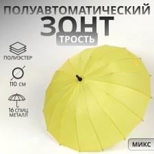 Umbrella - semi -automatic cane 