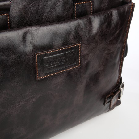 Business Bank, XL Zolo, Lightning Department, external pocket, Cognac color-2