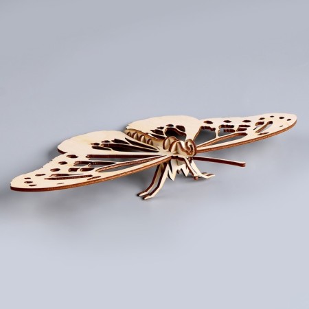 3D puzzle "Young genius": collect a butterfly