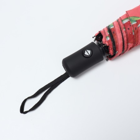 Automatic umbrella "Summer Fruit", windproof, 3 additions, 8 spokes, r = 48 cm, color mix-10