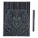 Antistress engraving is large with the effect of gold "brown bear"