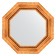 Mirror in the baguette frame, Roman gold 88 mm, 56.6x56.6 cm