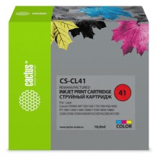 Inkjet cartridge Cactus CS-CL41 Blue/Purple/Yellow for Canon Pixma MP150/MP160/MP170/MP180/MP