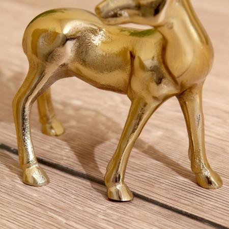 Souvenir "Deer" aluminum 18x15x16.5 cm-4