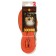 Kaponnoye zonik leash with latex thread, 3 m x 1.5 cm, orange