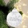 Christmas tree decoration for painting "Merry Christmas" 4 pcs., Brush