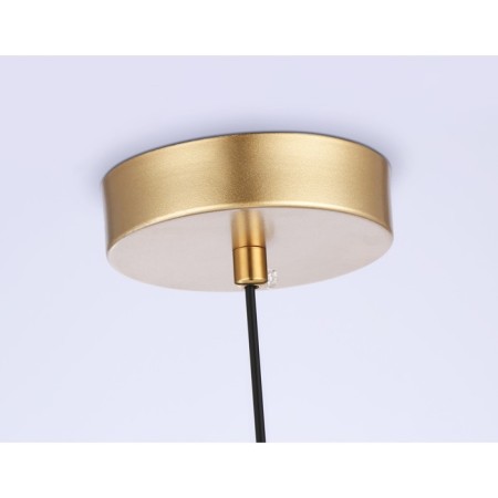 Suspended lamp with a change of lamp Ambrella Light, Crystal, Tr5428, G9, Color Gold-5