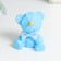 Polystone souvenir "Mishutka with a large bow" MIX 4x2.5x3 cm