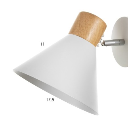 Bra "Resto" E27 40W white 18x11x17.5 cm-7